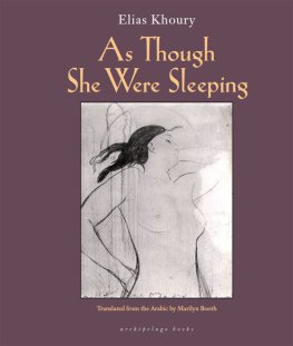 Elias Khoury - As Though She Were Sleeping