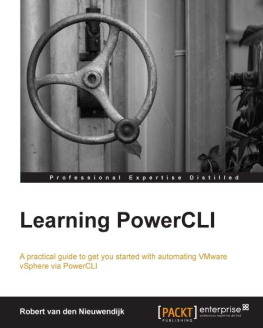 Robert van den Nieuwendijk - Learning PowerCLI