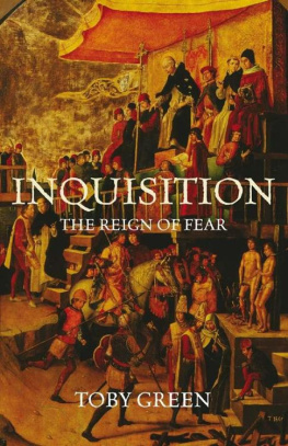Toby Green - Inquisition: The Reign of Fear