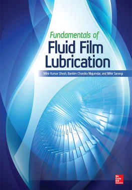 M. K Ghosh - Fundamentals of Fluid Film Lubrication