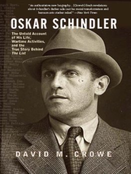 David Crowe - Oskar Schindler