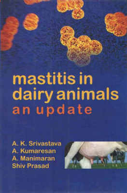 Srivastava - Mastitis in dairy animals : an update