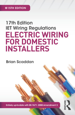 Scaddan - 17th edition IET wiring regulations : electric wiring for domestic installers