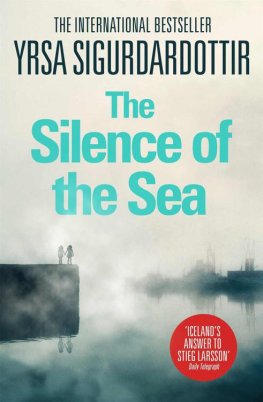 Yrsa Sigurðardóttir The Silence of the Sea