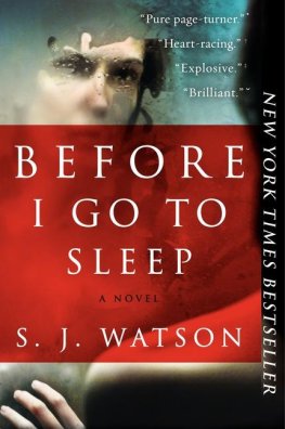 Steven Watson - Before I Go to Sleep