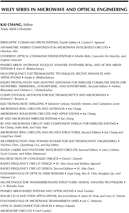 Radio Propagation and Adaptive Antennas for Wireless Communication Networks - photo 2