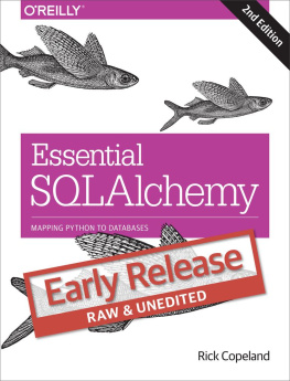 Jason Myers - Essential SQLAlchemy