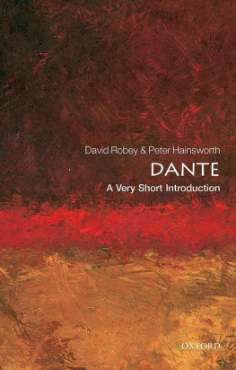 Peter Hainsworth Dante: A Very Short Introduction