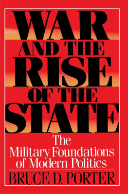 Bruce D. Porter - War and the Rise of the State