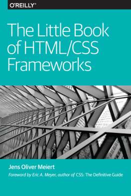 Jens Oliver Meiert The Little Book of HTML/CSS Frameworks