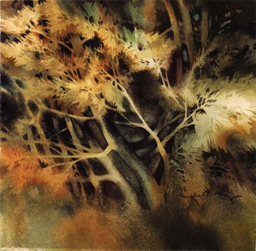 DID GENTLY KISS THE TREES Watercolor 11 11 28cm 28cm TABLE OF CONTENTS - photo 6