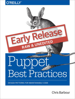 Chris Barbour - Puppet Best Practices