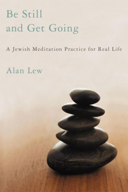 Alan Lew Be still and get going: a Jewish meditation practice for real life