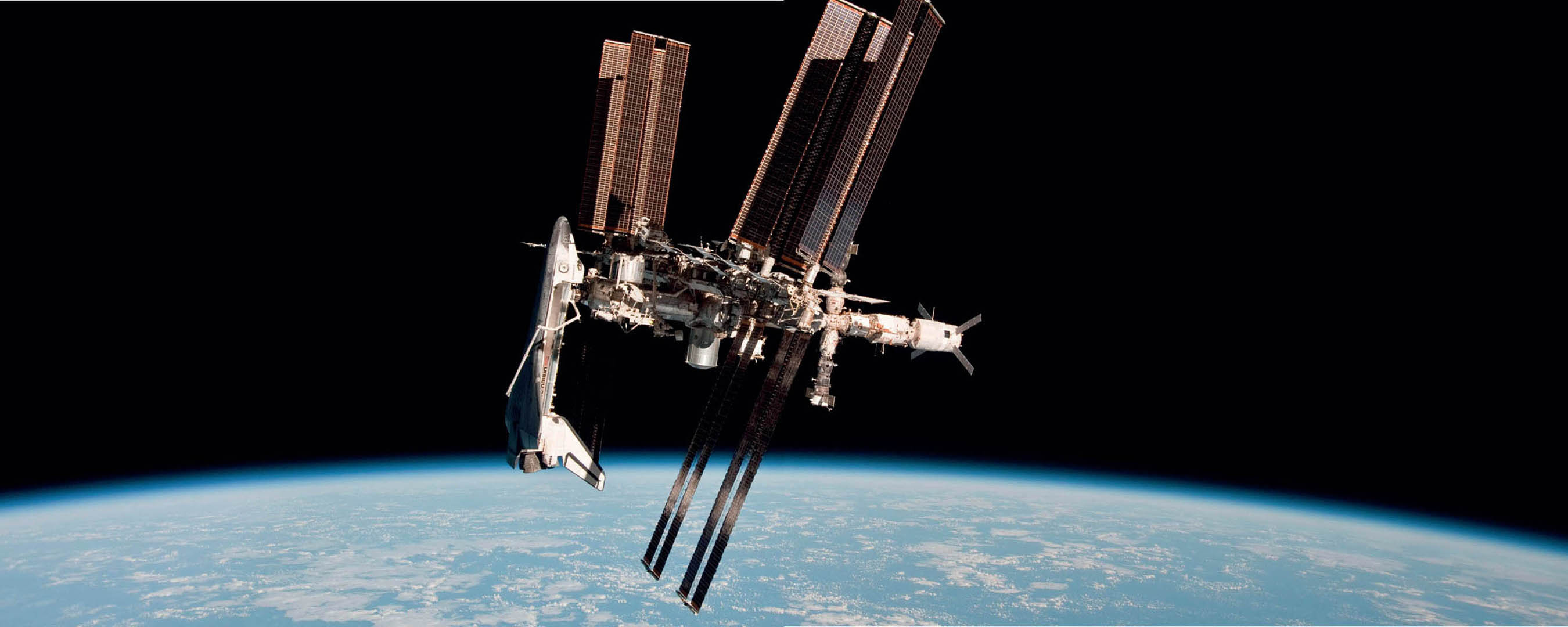 The space shuttle Endeavour docks with the International Space Station The - photo 7