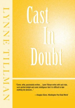 Lynne Tillman - Cast in Doubt