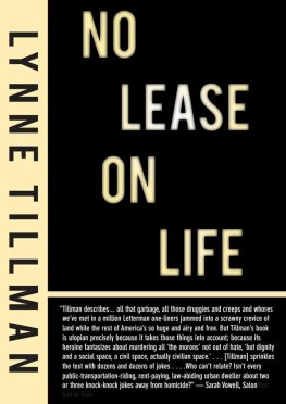 Lynne Tillman No Lease on Life