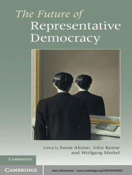 Sonia Alonso The Future of Representative Democracy