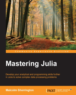 Malcolm Sherrington - Mastering Julia