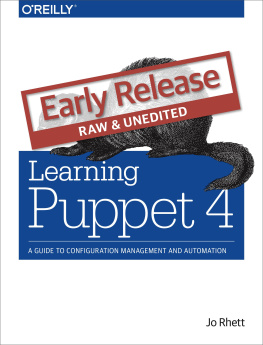 Jo Rhett - Learning Puppet 4