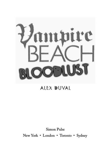 For Amber Caravothere would be no Vampire Beach without you This book is a - photo 2