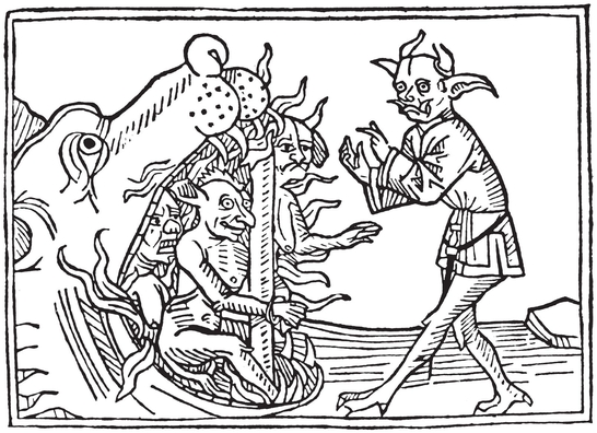 20 The demon Belial returning to the gates of Hell From Jacobus de Teramos - photo 10