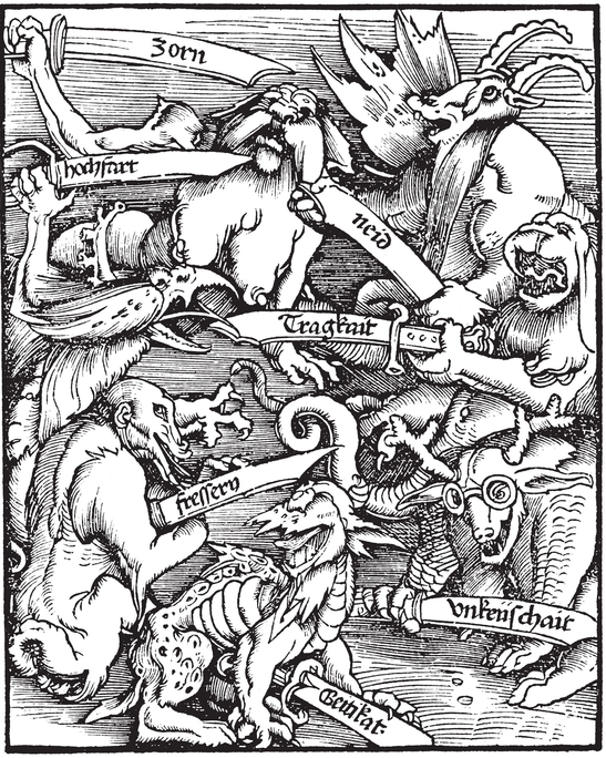 32 Grotesque representation of the demons of the Seven Deadly Sins Designed - photo 22