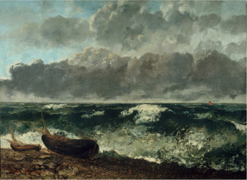 FIGURE 1 Gustave Courbet The Wave La Vague 1870 Oil on canvas 46 63 in - photo 4