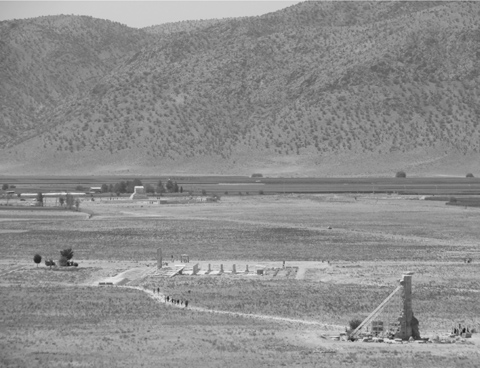 4 Pasargadae view from Tell-i-Takht The Zendan-i-Suleiman is in the nearer - photo 6