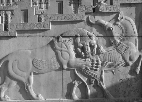 7 Relief from the Tripylon at Persepolis lion attacking bull possibly a - photo 9