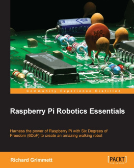 Richard Grimmett - Raspberry Pi Robotics Essentials