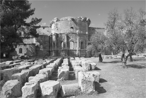 7 The church of St Symeon Stylites Qalaat Semaan Syria erected after the - photo 9