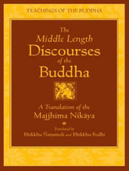 Bhikkhu Nanamoli - The Middle Length Discourses of the Buddha: A Translation of the Majjhima Nikaya