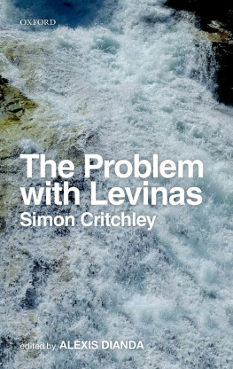 Simon Critchley - The Problem with Levinas