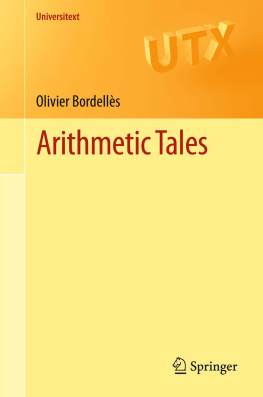 Olivier Bordellès - Arithmetic Tales