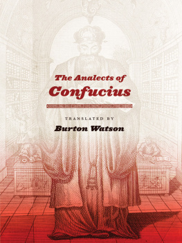 Burton Watson - The Analects of Confucius