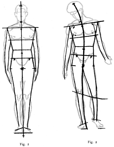 In the above diagrams shows the leading constructive lines when the figure is - photo 29