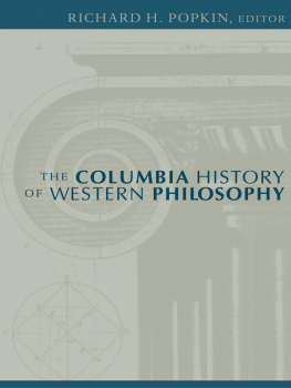 Richard H. Popkin - The Columbia History of Western Philosophy