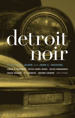 Megan Abbott Detroit Noir