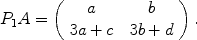 This tells us that premultiplying A multiplying A on the left by the - photo 4