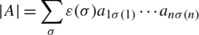 where the summation is over all permutations 1 n of 1 n and is - photo 11