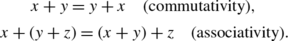 ii There exists an element in S denoted by 0 such that x 0 x for all x - photo 16