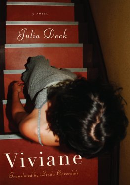 Julia Deck Viviane