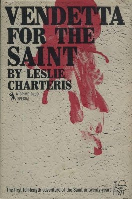 Leslie Charteris Vendetta for the Saint