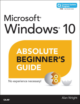 Alan Wright - Windows 10 Absolute Beginners Guide