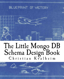 Christian Amor Kvalheim The Little Mongo DB Schema Design Book