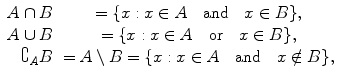 respectively where A B is the difference between sets A and B There is a - photo 5