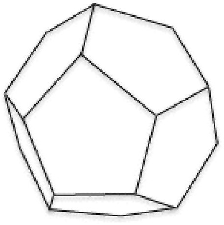 The regular dodecahedron which has twelve equal regular-pentagon faces - photo 5