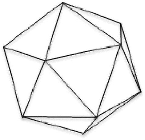 The regular icosahedron which has twenty equal regular-triangle faces - photo 6