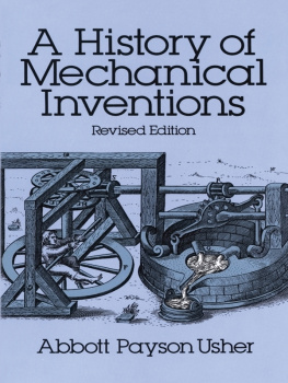 Abbott Payson Usher - A History of Mechanical Inventions