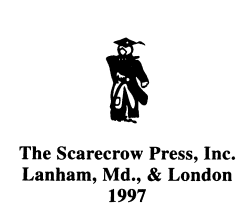 Page ii SCARECROW PRESS INC Published in the United States of America - photo 2